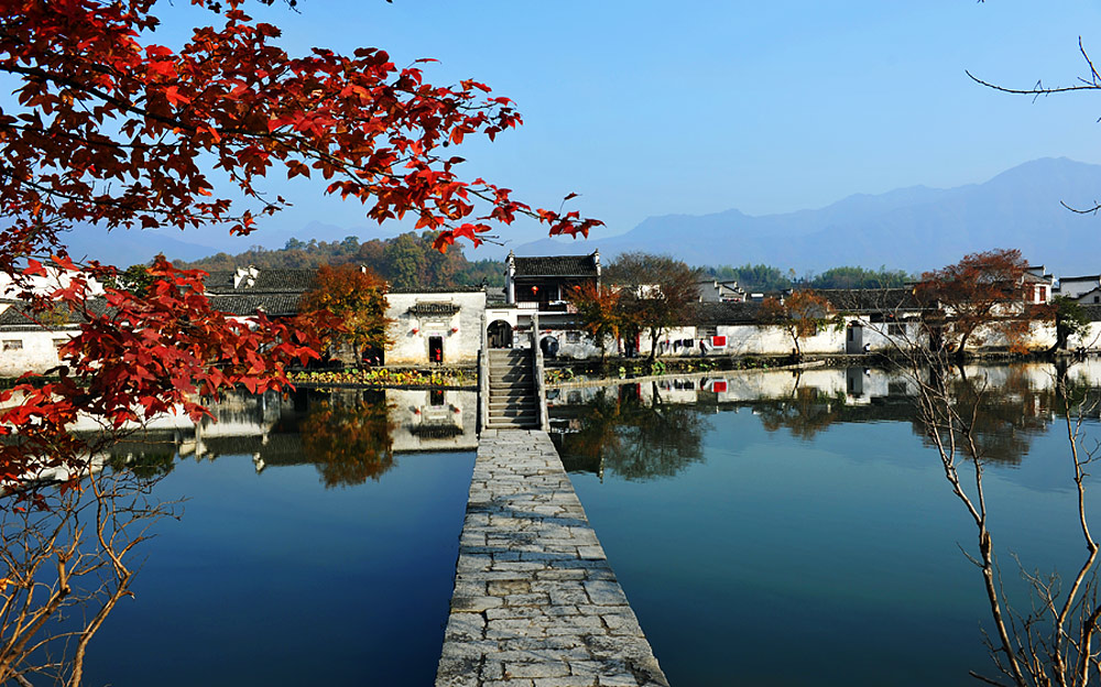 安徽黄山黟县西递,宏村1日纯玩经典游,跟团游大巴全程接送,出行无忧!