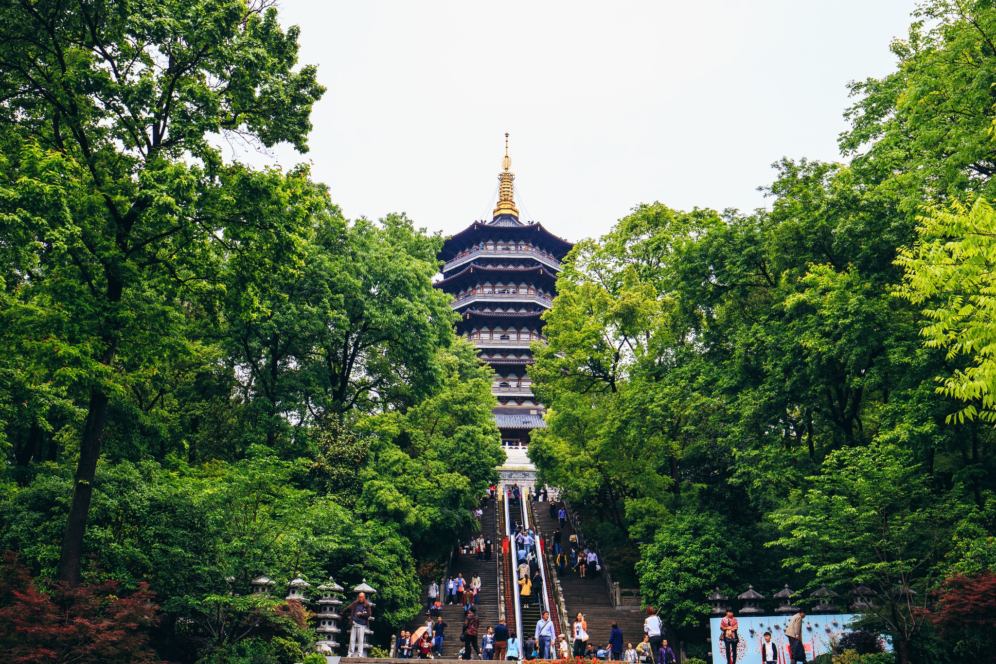 雷峰塔景区-游客中心_杭州_百度地图