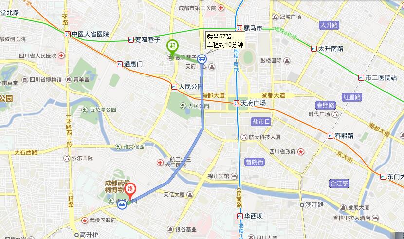 1,從 成都 東站下車可以直接在東站換乘地鐵二號線到春熙路和寬窄巷子